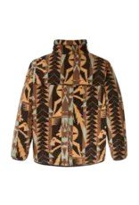 Filson FIlson Reversible Pile Fleece Jacket Brown Print