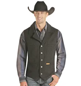 Panhandle Solid Montana Vest Black