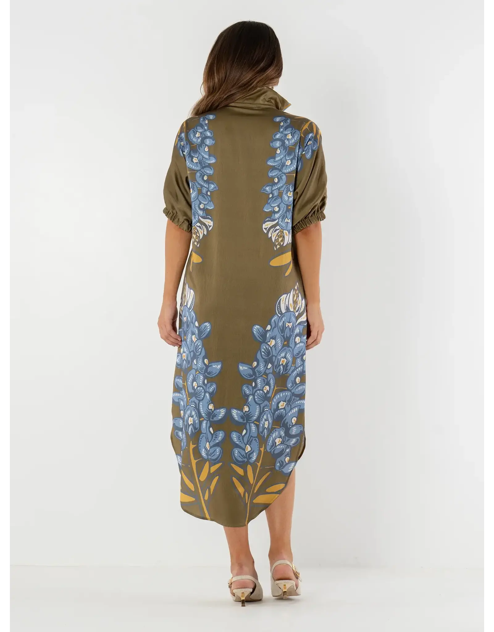 Emily McCarthy Poppy Caftan - Bluebonnet