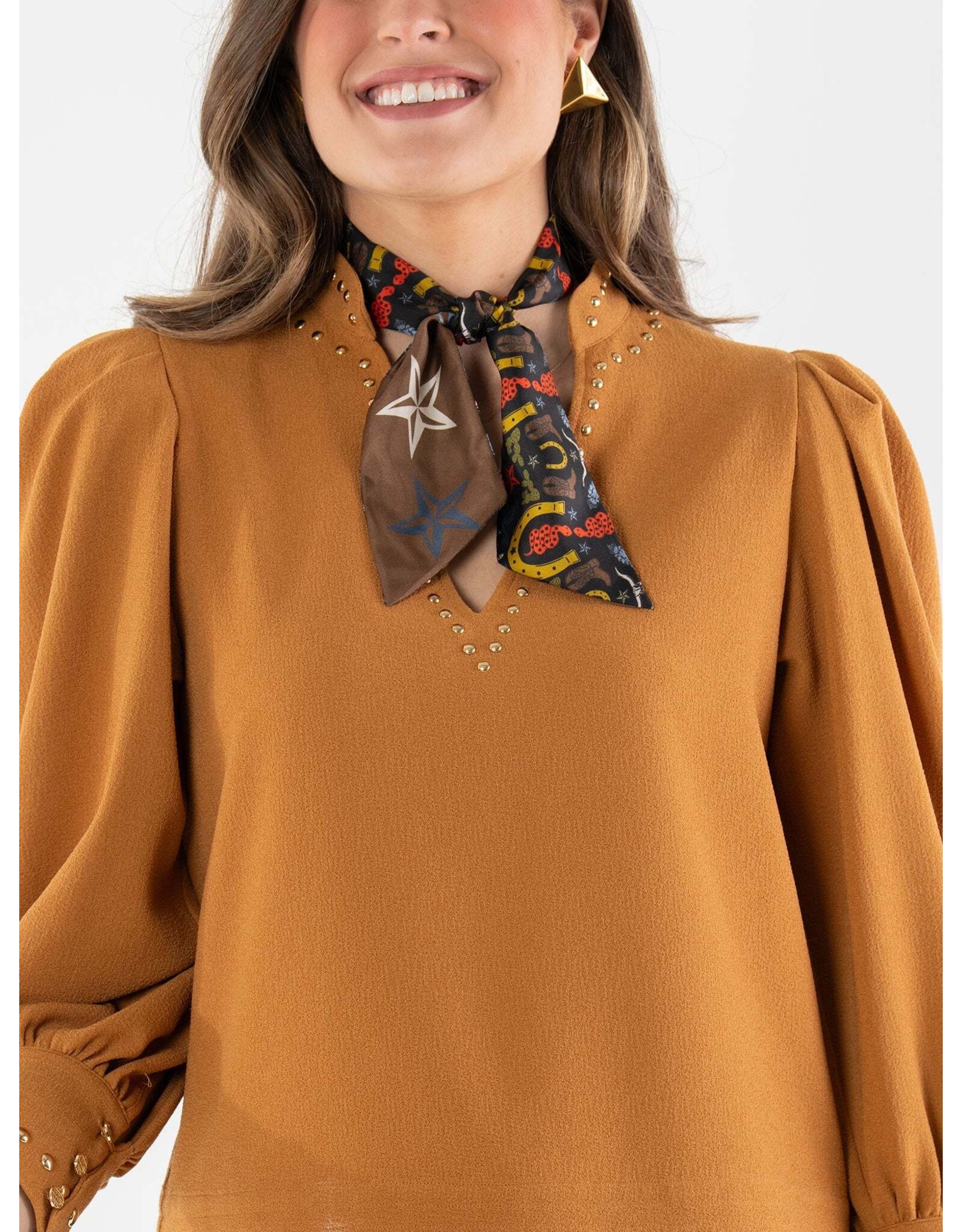 Emily McCarthy Lone Star Silk Scarfette