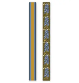 Emily McCarthy Bluebonnet Silk Scarfette