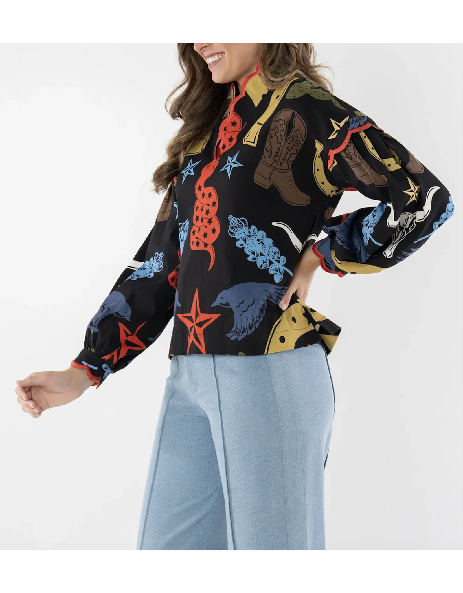 Emily McCarthy Orchid Top - Lone Star