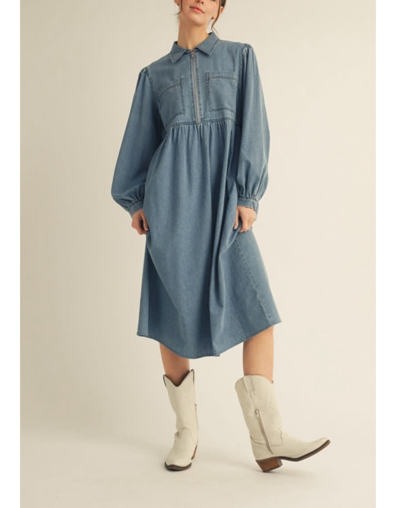 Terecita Denim Dress