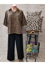 Natalia Leopard Loose Fit Top