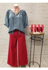 Ivy Jane Ivy Jane Smocked Sleeve Top