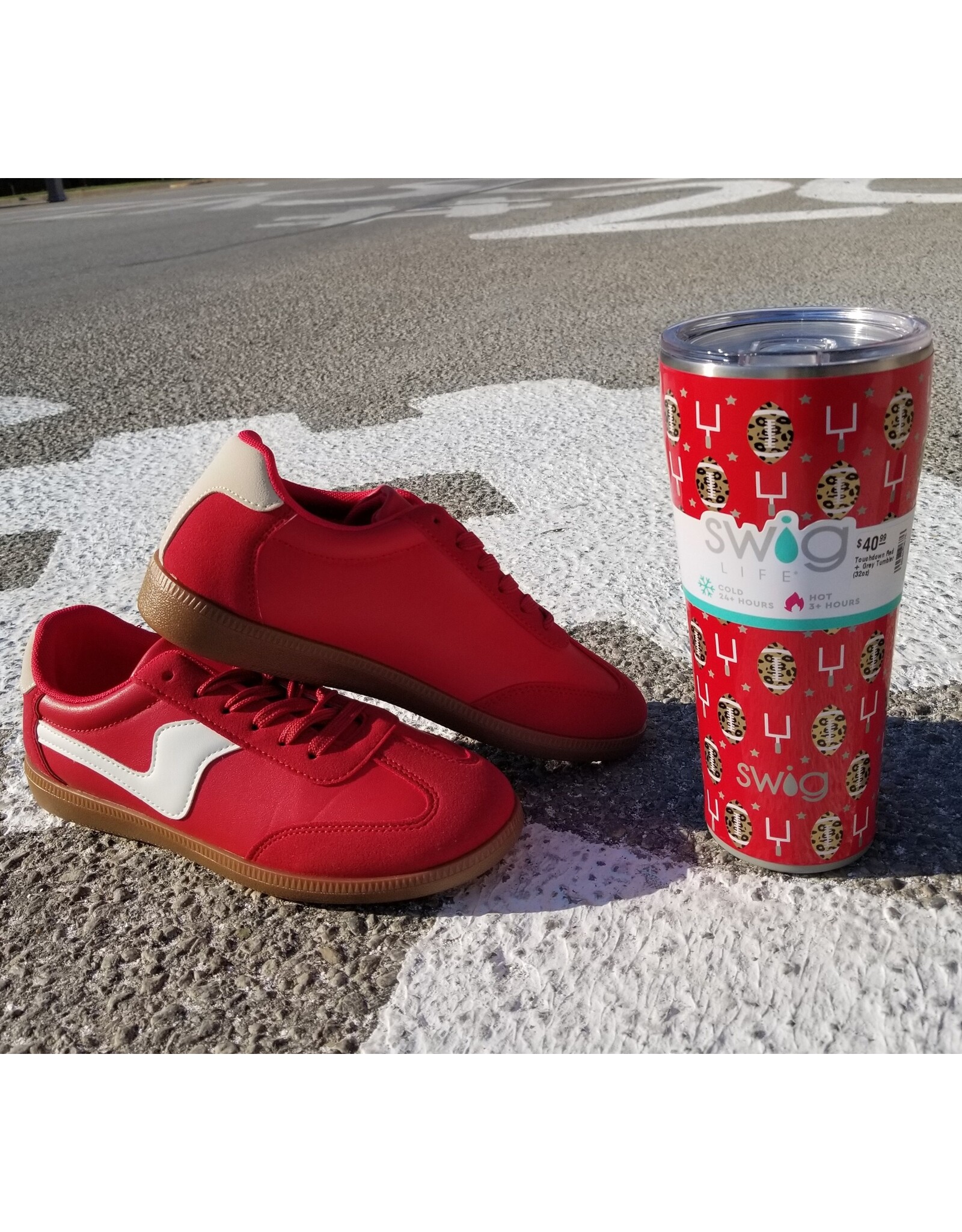 Great-1 Red Combo Sneaker