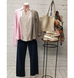 Carol Color Block Swing Shirt