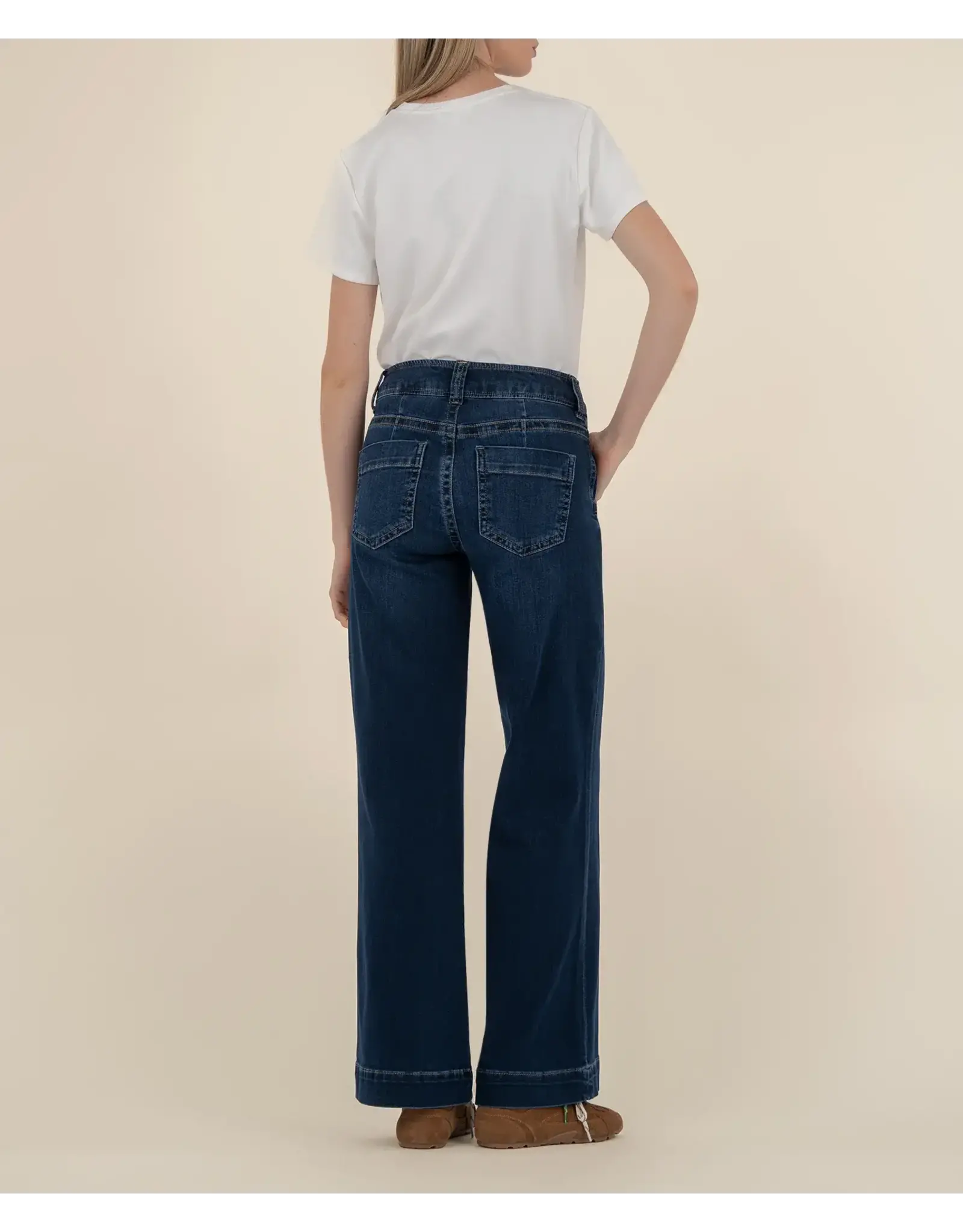 Kut from the Kloth / STS Blue KUT Meg High Rise Over Size Wide Stitch Jeans - Unequalled