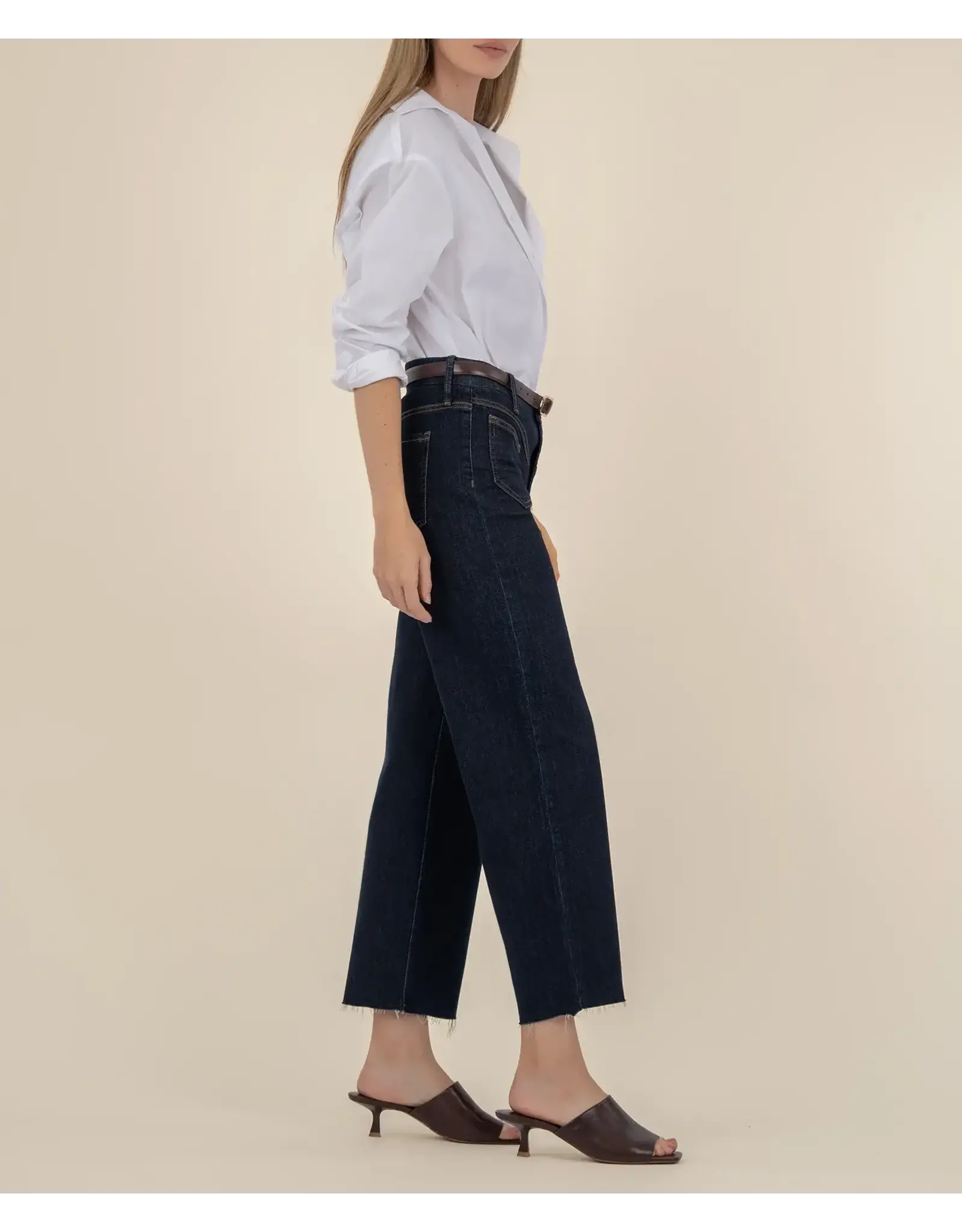 Kut from the Kloth / STS Blue KUT Charlotte High Rise Wide Leg Front Seam - Sustain
