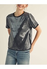 Silvi Sequin Sweater Top Silvi Sequin Sweater Top