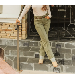 2 Fly Co. Line Drives Denim Jean - Agave