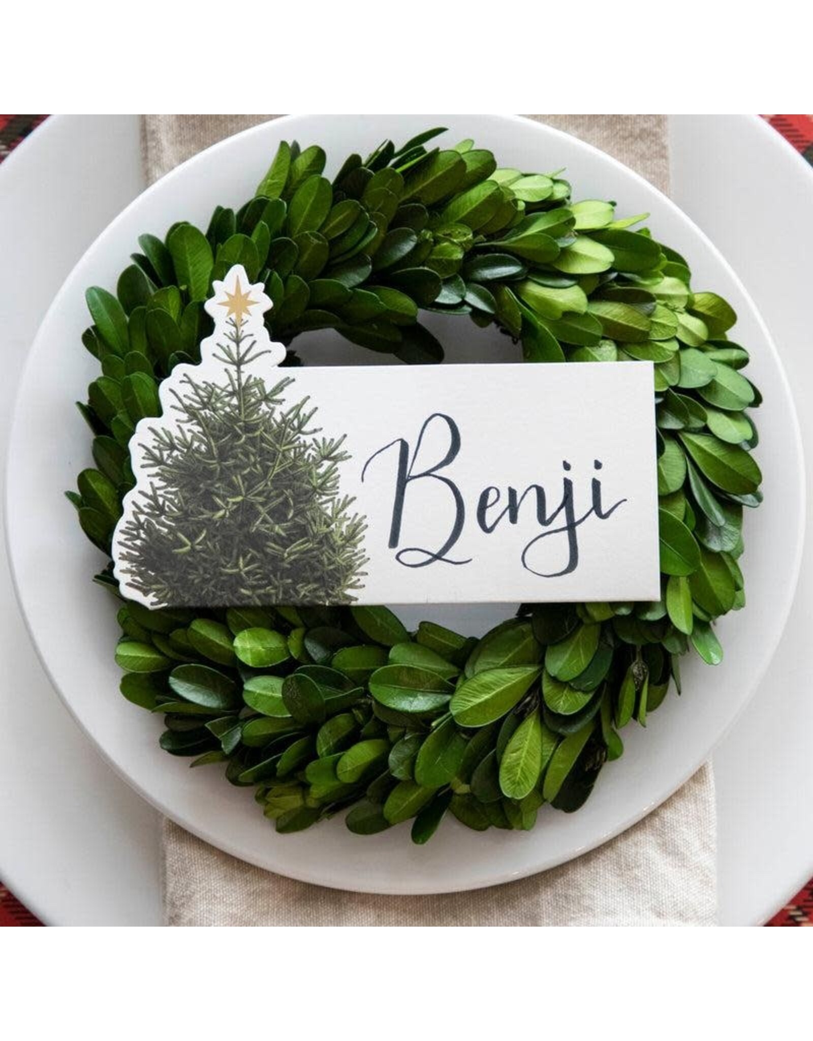 Hester & Cook Christmas Tree Place Card