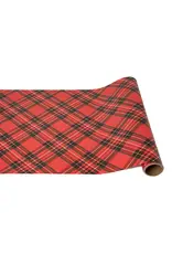 Hester & Cook Red Plaid Runner