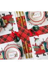 Hester & Cook Red Plaid Runner