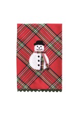 Snowman Boucle' Icon Towel