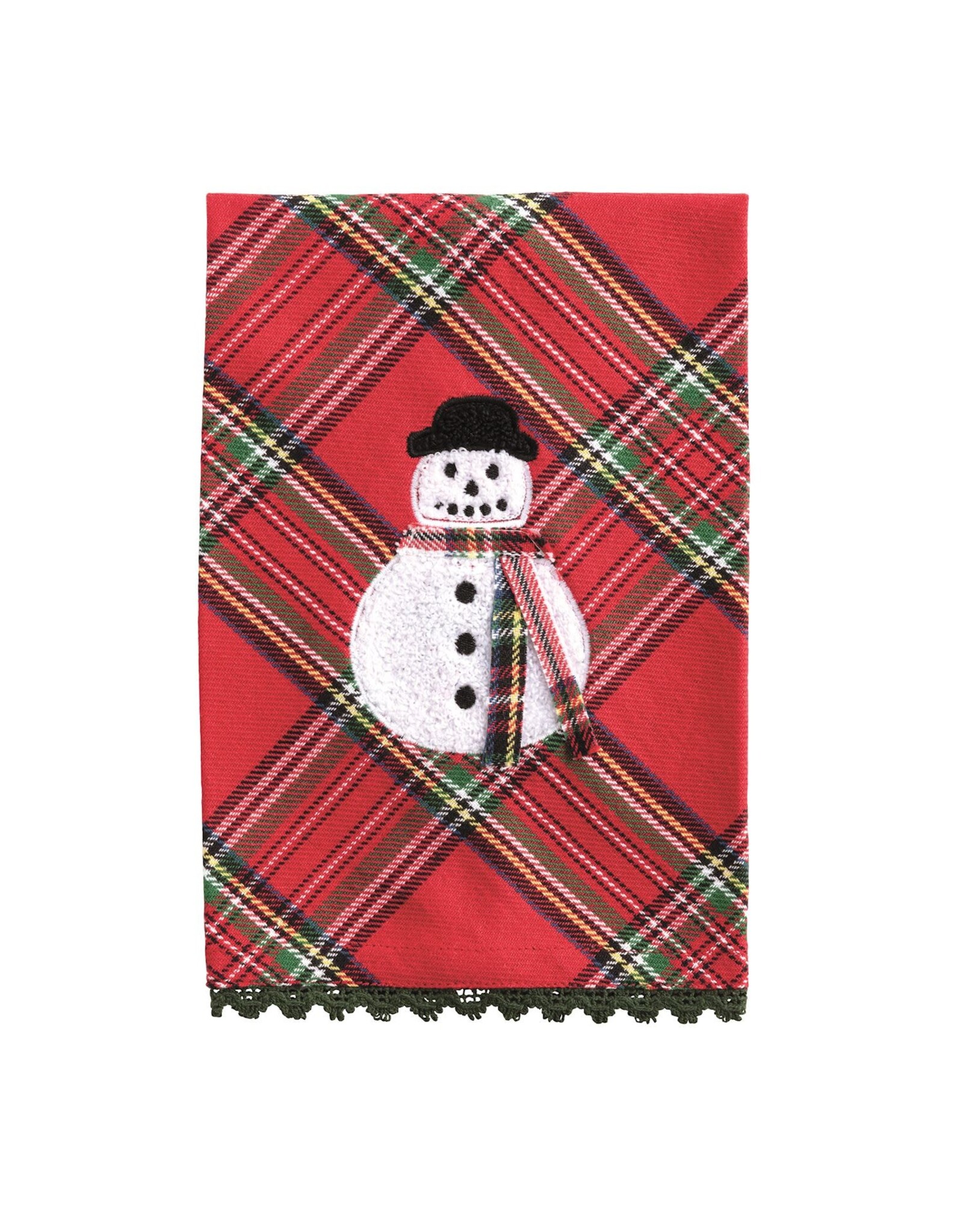 Snowman Boucle' Icon Towel