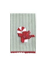 Candy Cane Boucle' Icon Towel