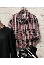 Tribal Tribal Yarn Dye Jacket with Waist Drawcord