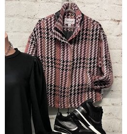 Tribal Tribal Yarn Dye Jacket with Waist Drawcord