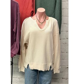 Dear John Denim Dear John Zyra Thermal Oversized Top