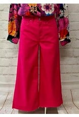 Arie High Rise Crop Colored Jeans