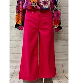 Arie High Rise Crop Colored Jeans