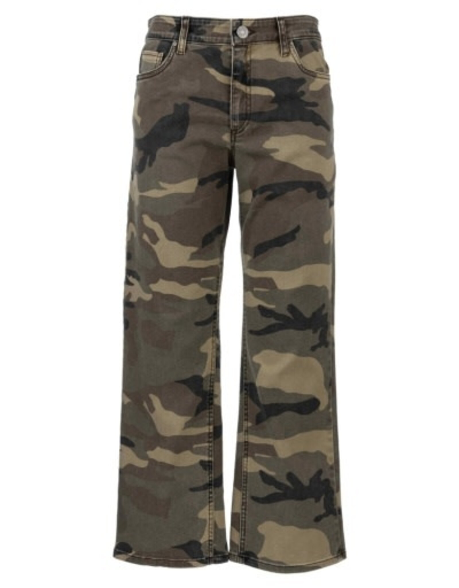 Kut from the Kloth / STS Blue KUT Kelsey High Rise Ankle Flare - Olive