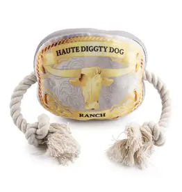 Western Belt Buckle Dog Toy