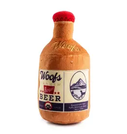 Woofs Beer Bottle Dog Toy