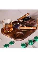 Gezellig Whiskey and Cigar Board Set