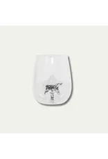 Jeanne Fitz Glitter Star Stemless Wine Glass Set of 4