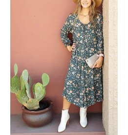 Oroville 3/4 Sleeve Dress