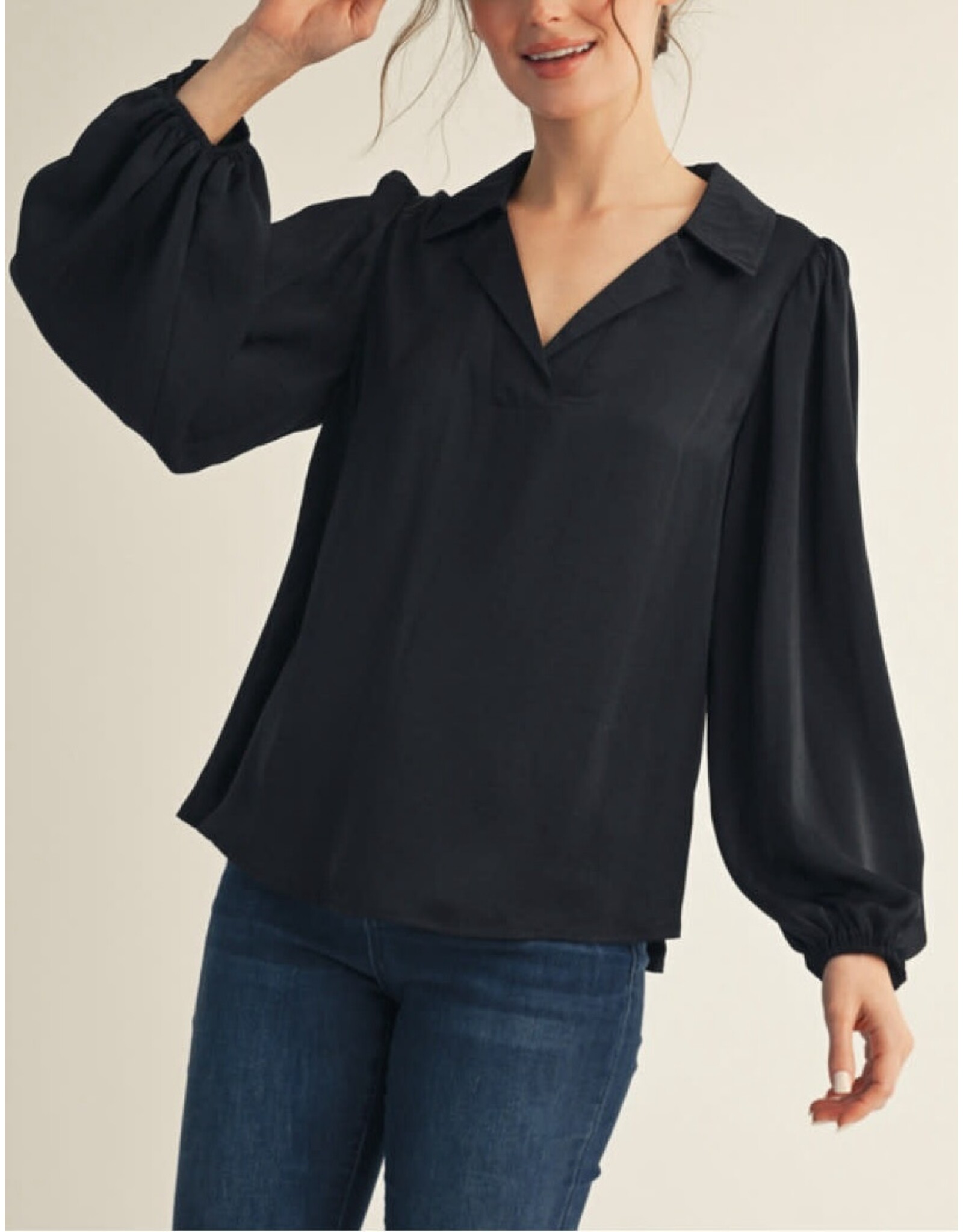 Lucila Poet Sleeve Blouse