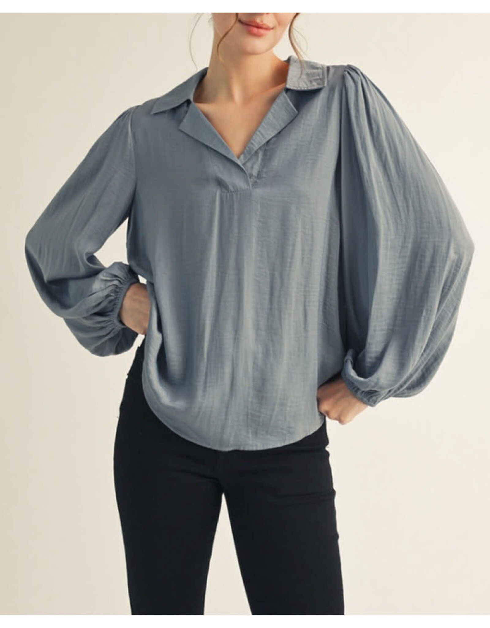 Lucila Poet Sleeve Blouse