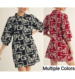 Maya Embroidered Dress