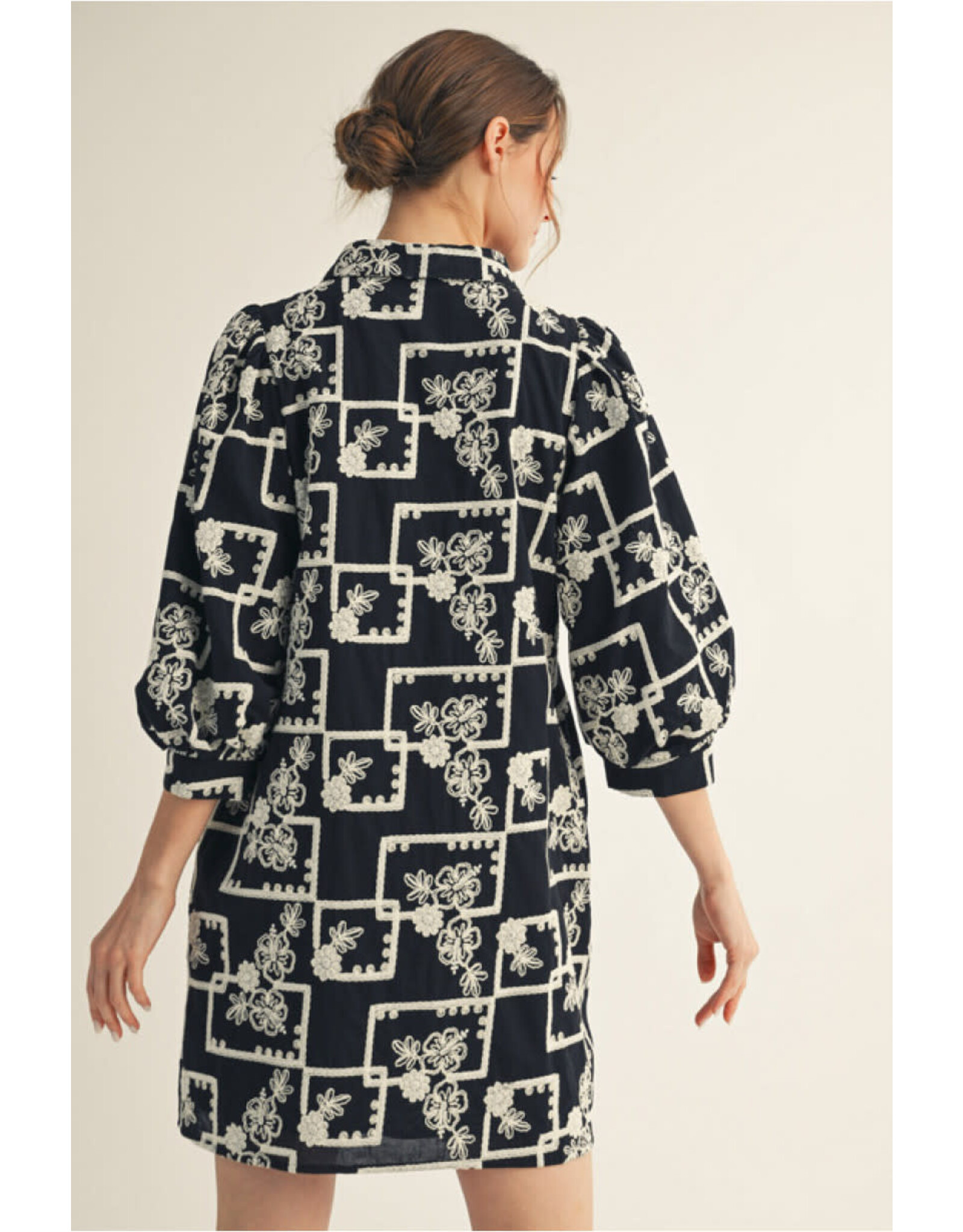 Maya Embroidered Dress