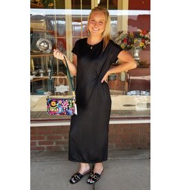 Giselle Metallic Midi Dress Giselle Metallic Midi Dress