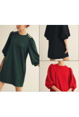 Ninetta Stripe Trim Dress Ninetta Stripe Trim Dress