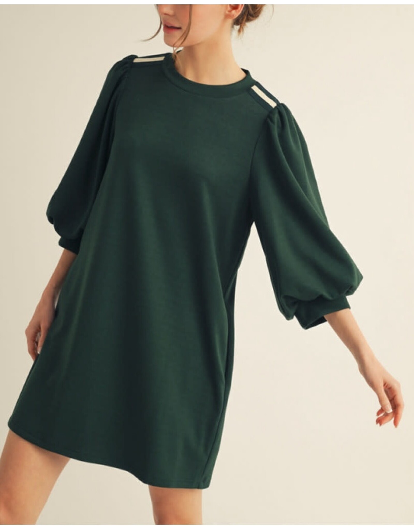 Ninetta Stripe Trim Dress