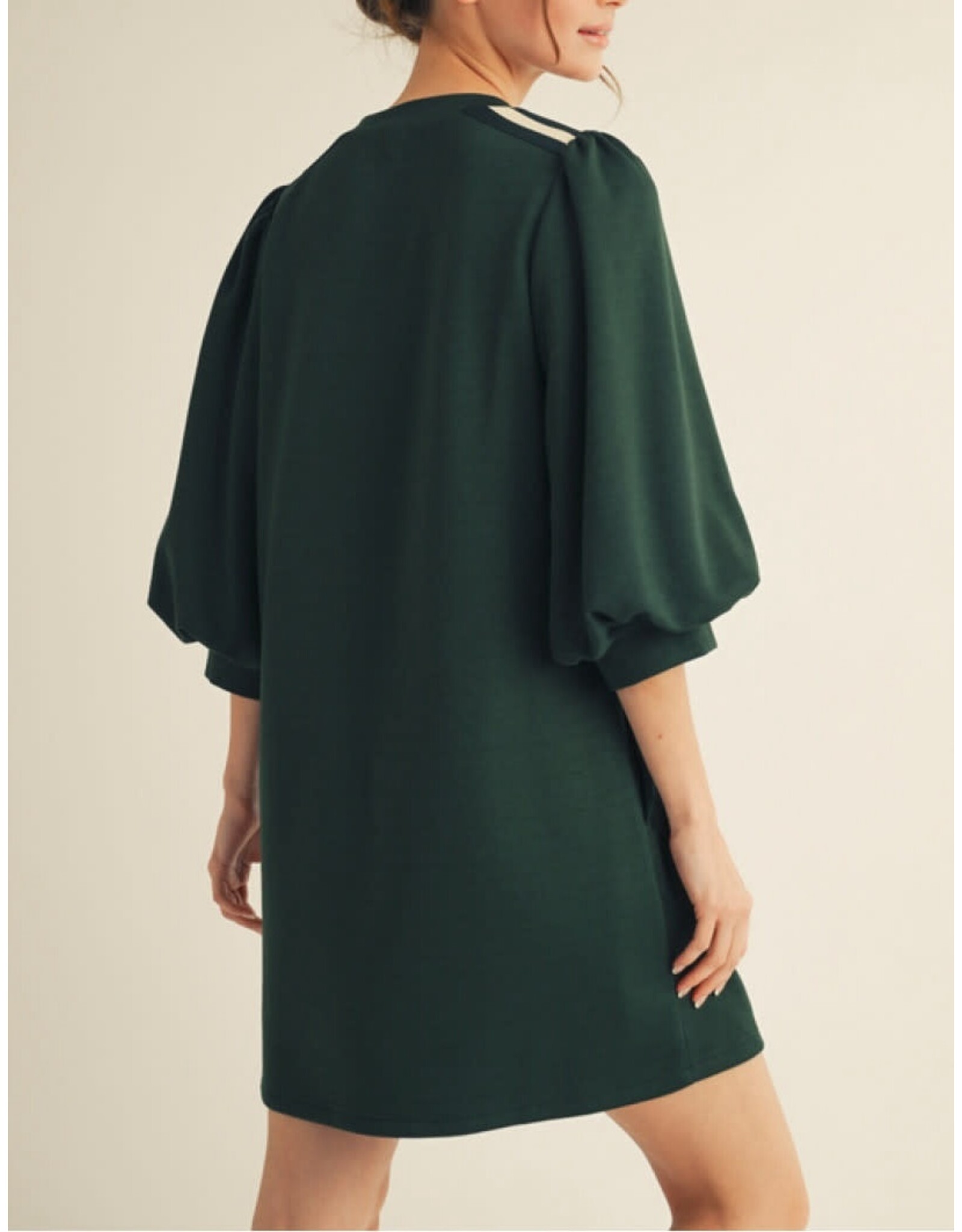 Ninetta Stripe Trim Dress