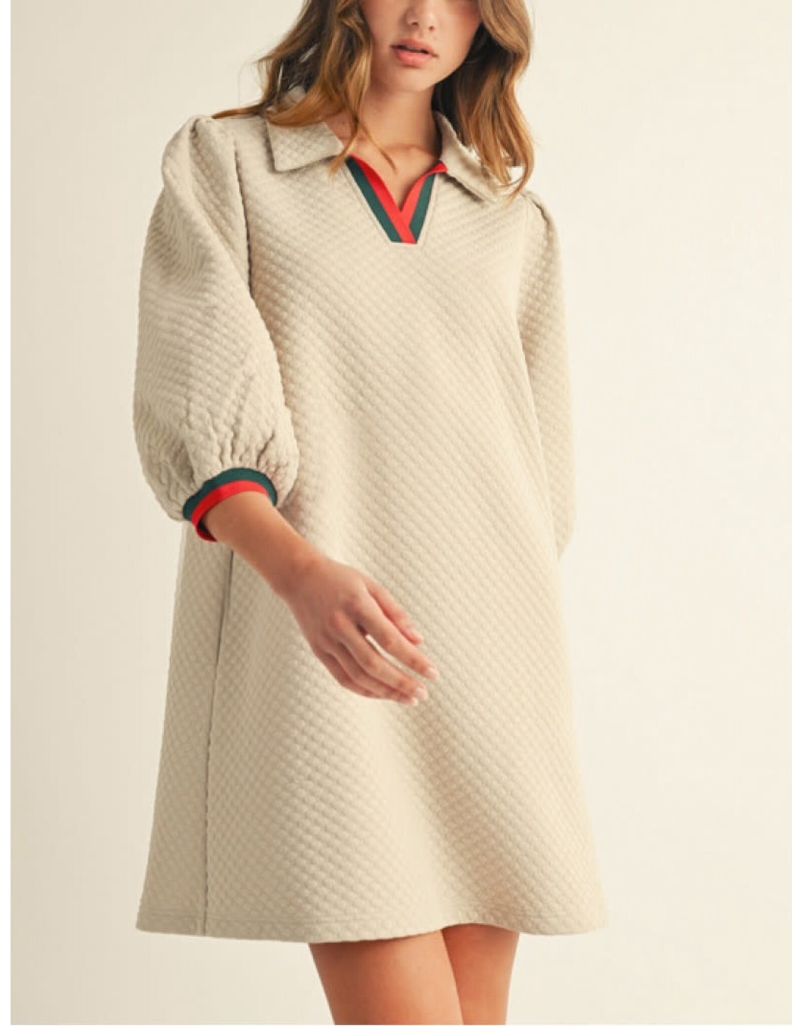 Laurenza Textured Dress