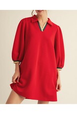 Laurenza Textured Dress