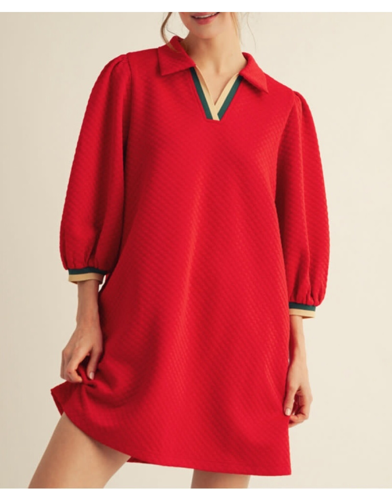 Laurenza Textured Dress