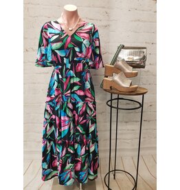 Rebecca Black Tiered Dress