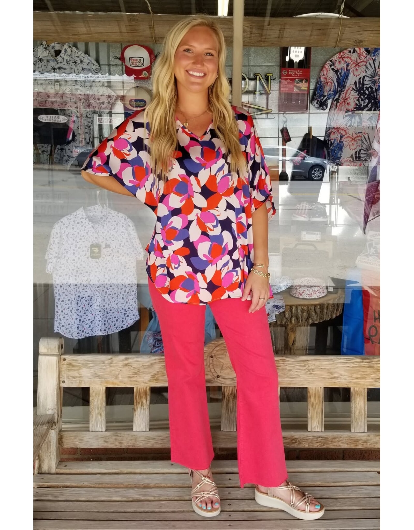 Liliana Floral Print Top