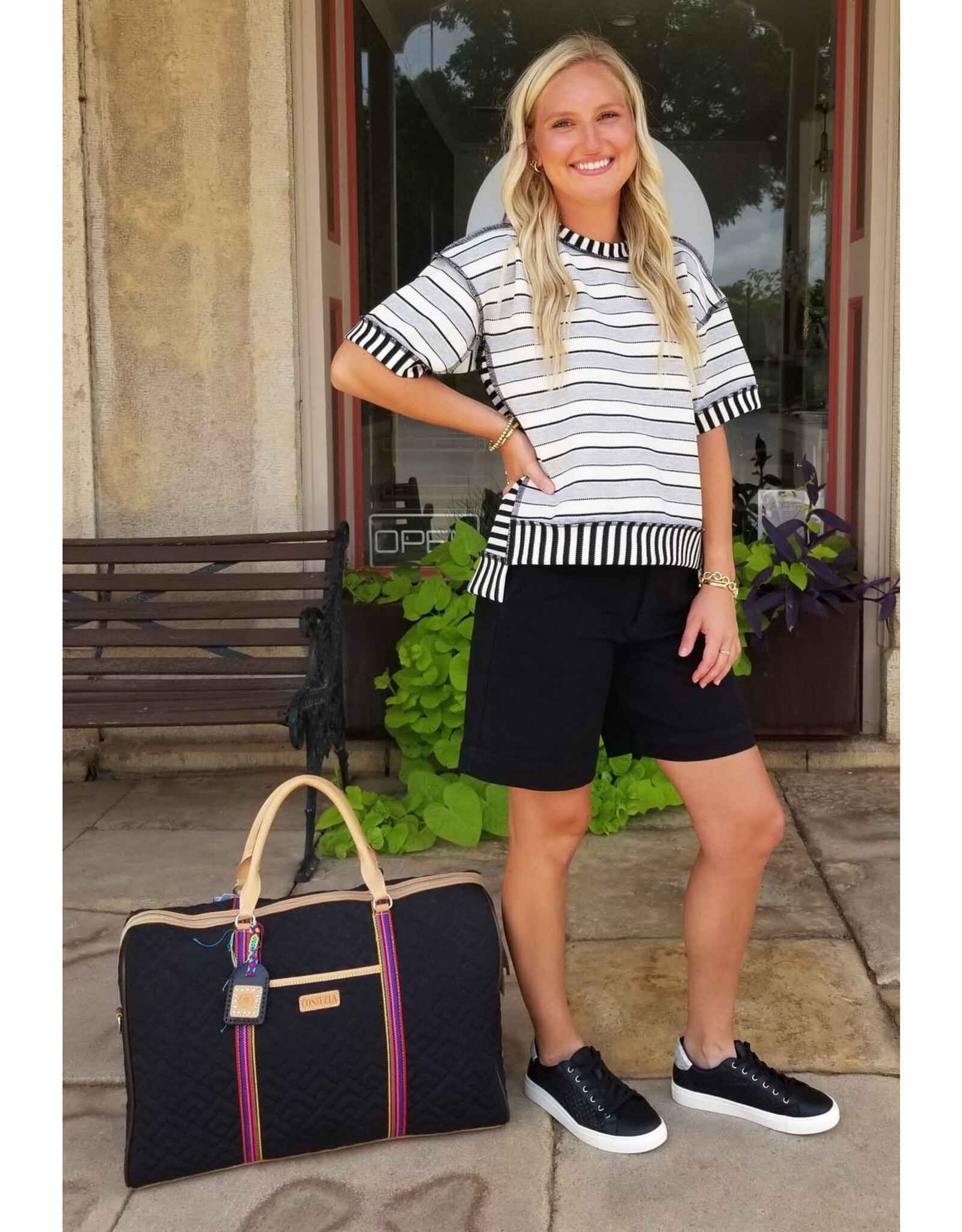 Rachel Striped Pullover