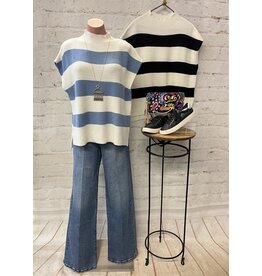 Rowan Striped Knit Pullover