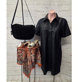 Kut from the Kloth / STS Blue KUT Tatiana Dress with Placket and Pockets