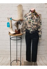 2 Fly Co. Greener Pastures Pearl Snap Shirt