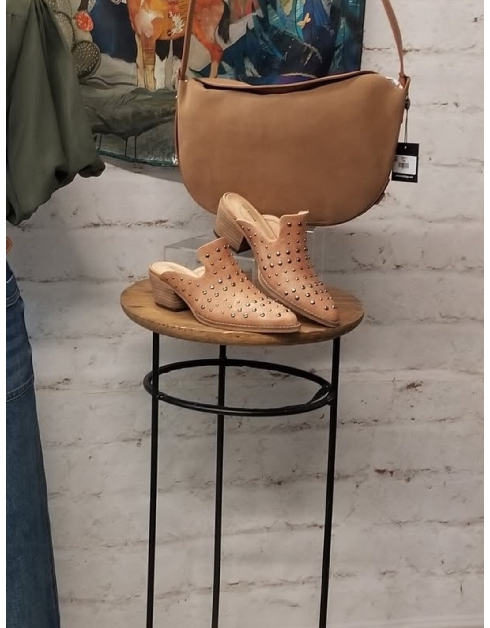 Cara Studded Mule Whiskey